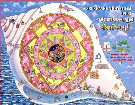 Tantric layout of Shankha Khyetram